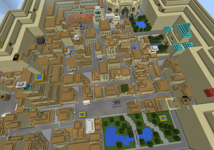 Assassin's Creed Revelations Constantinople Map for Minecraft